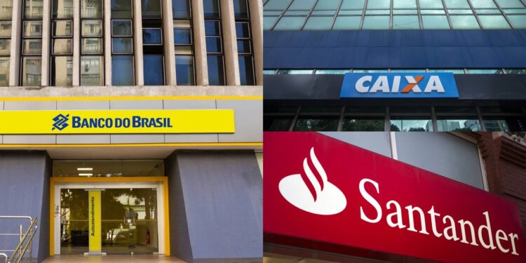Clientes com conta na Caixa Econômica Federal, Banco do Brasil e Banco Santander precisam ler este aviso hoje 04/03
