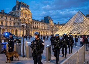 França prepara plano de R$ 6 bilhões para proteger o Museu do Louvre contra ameaças e garantir mais segurança para seus 9 milhões de visitantes por ano