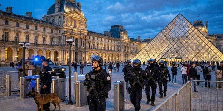 França prepara plano de R$ 6 bilhões para proteger o Museu do Louvre contra ameaças e garantir mais segurança para seus 9 milhões de visitantes por ano