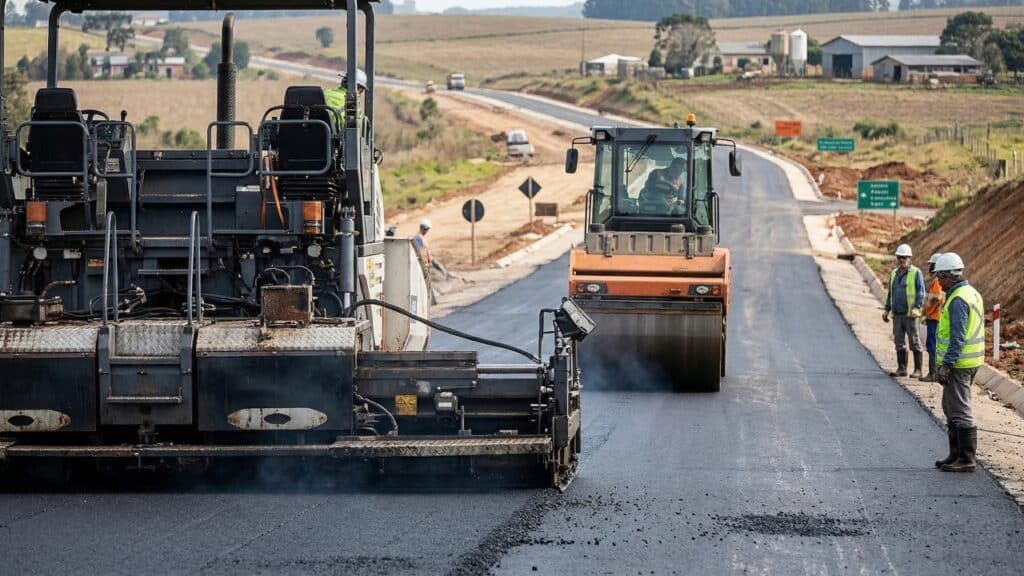 ERS-126 recebe R$ 60 milhões, ganha 15 quilômetros de asfalto e melhora o dia a dia entre duas cidades da Serra
