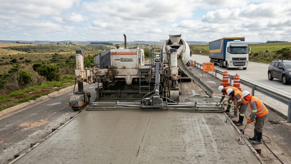 Com investimentos de R$ 257,2 milhões, a restauração da PR-151 chega a 35% e já mostra 5 quilômetros concluídos entre Ponta Grossa e Palmeira