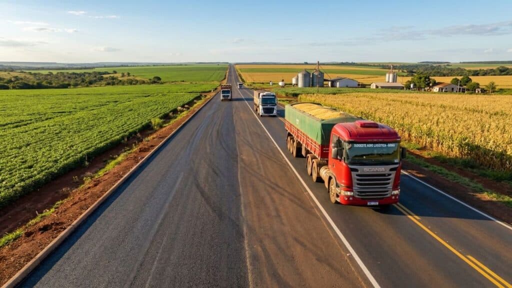 Com mais de 90 km restaurados, a GO-184 recebeu mais de R$ 300 milhões e promete melhorar o transporte de cargas e a logística do agronegócio