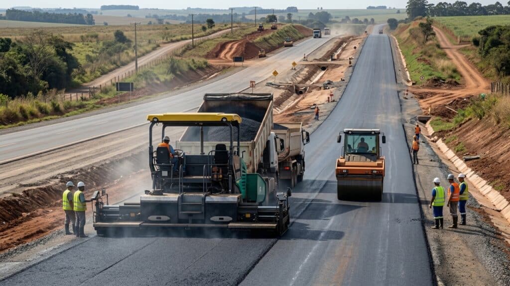 Com investimento de R$ 187,8 milhões em 28,36 quilômetros, a ligação entre Imbaú e Reserva entra em nova fase no Paraná