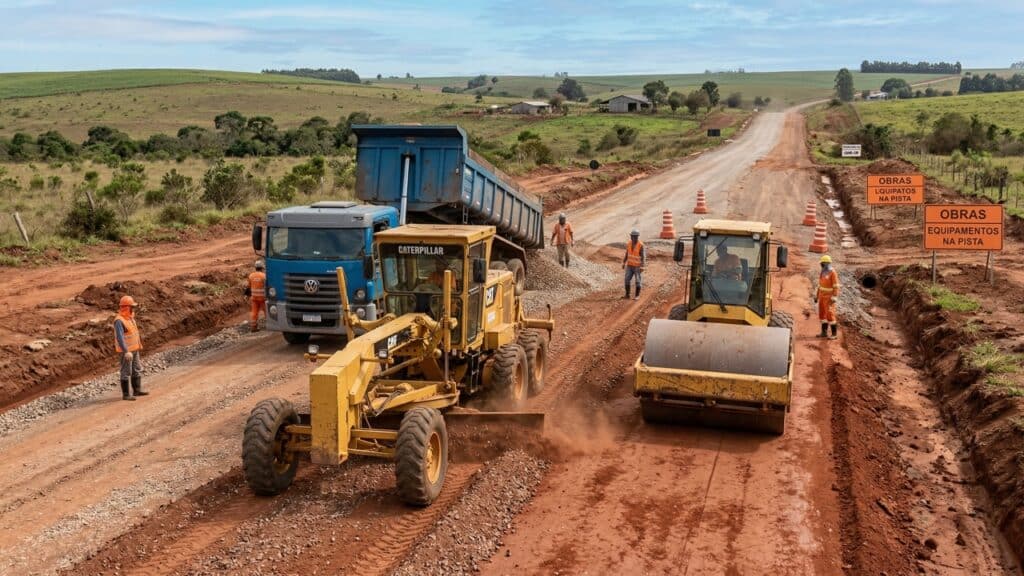 Com investimento de R$ 187,8 milhões em 28,36 quilômetros, a ligação entre Imbaú e Reserva entra em nova fase no Paraná