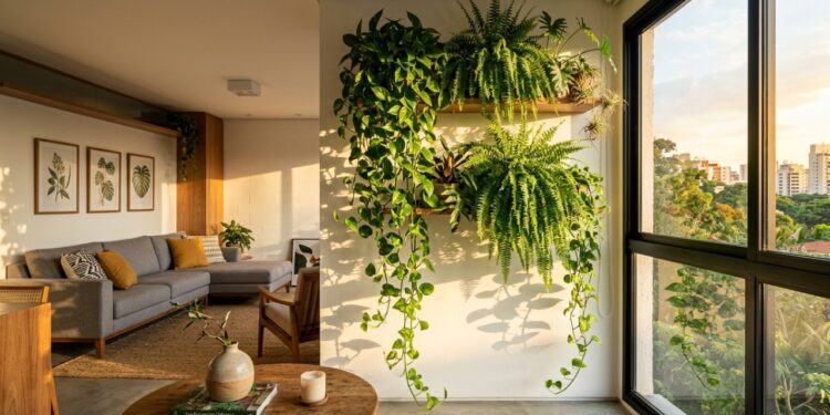 decoração com planta