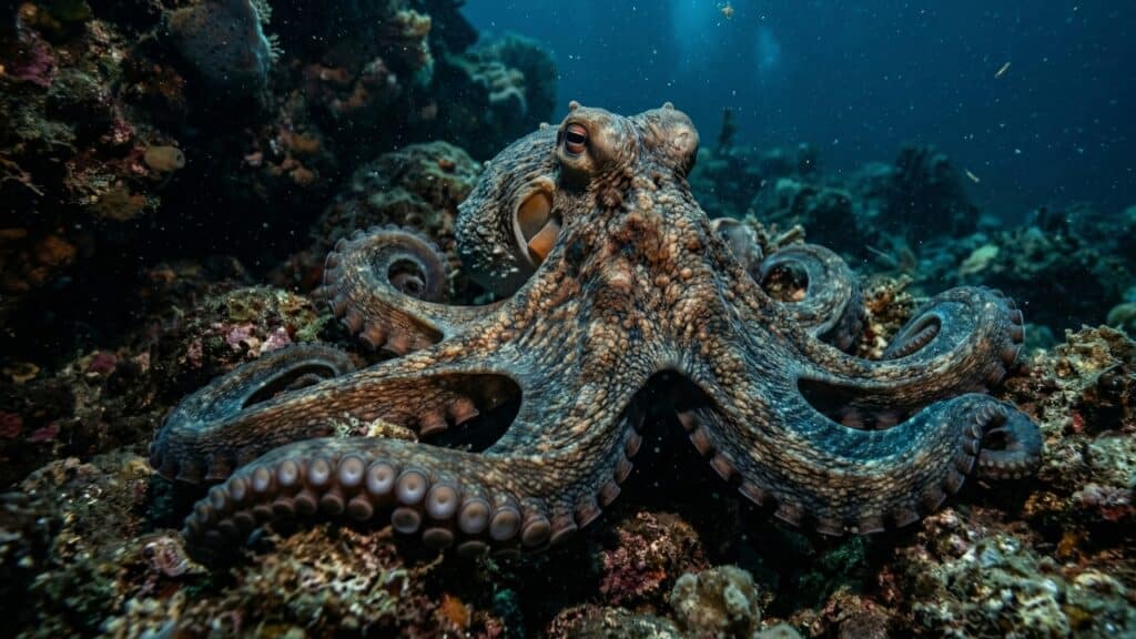 O alienígena dos oceanos: o animal que tem 3 corações, 9 cérebros e sangue azul