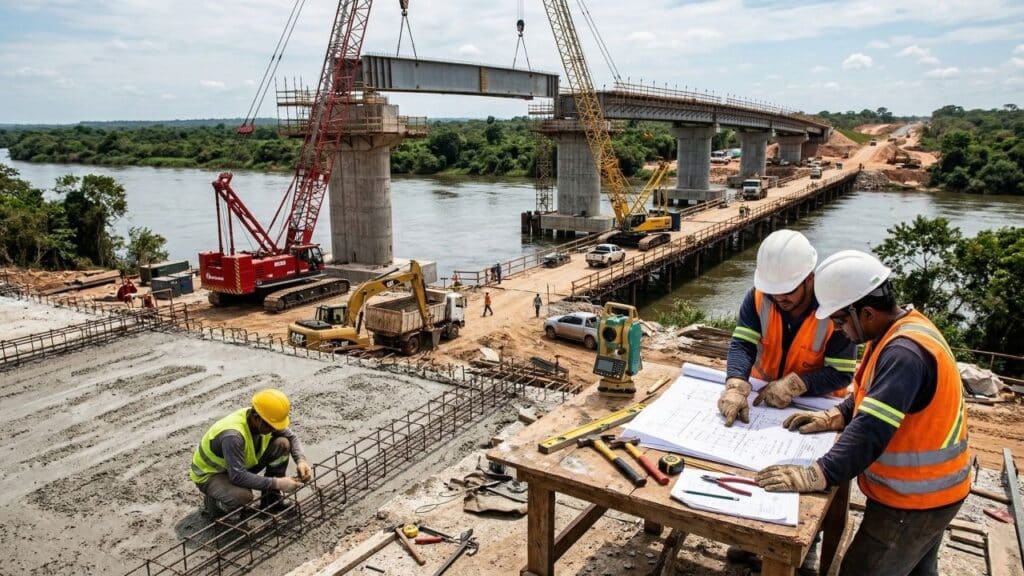 Nova ponte em Porto Murtinho abre caminho para rota que pode reduzir em até 17 dias o transporte do Brasil até a Ásia