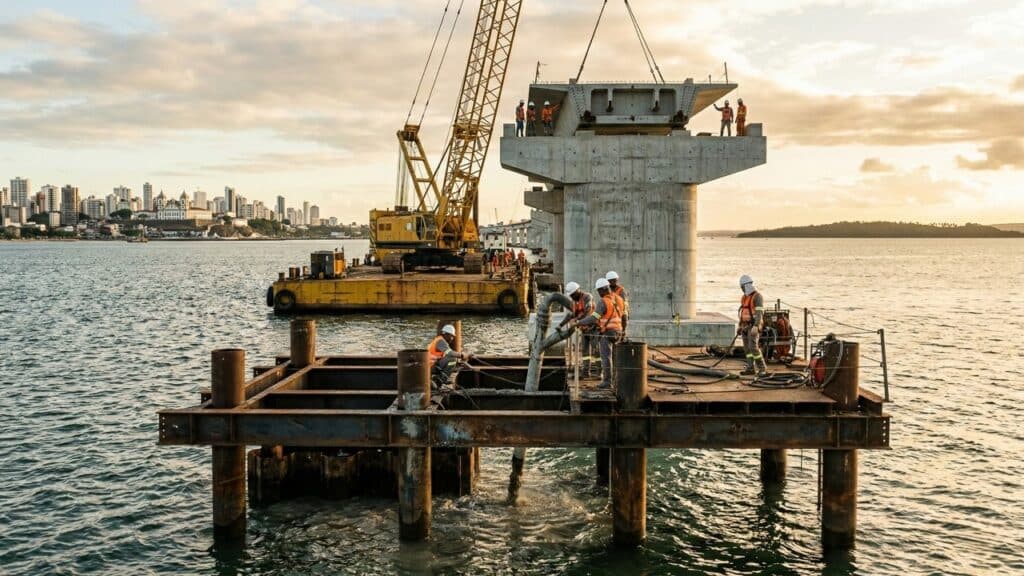 Sistema rodoviário da ponte Salvador-Itaparica deve gerar 7 mil empregos diretos na Bahia