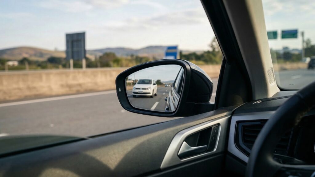 Nova lei dos retrovisores já está em vigor e define regras que todos os motoristas brasileiros devem seguir
