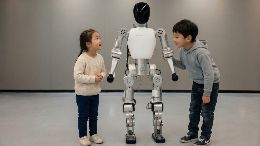 Bumi: o novo robô humanoide chinês que tem o mesmo preço de um iPhone 16 Pro Max