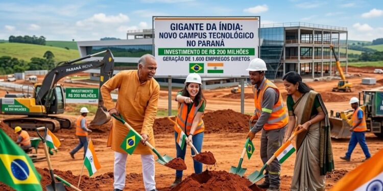 Obras para campus tecnológico no Paraná