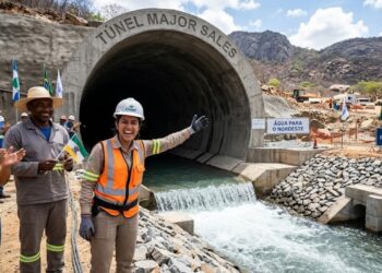 Conclusão das obras do Túnel Major Sales marca avanço histórico na integração hídrica do Nordeste e projeto com 6.577 metros de extensão promete beneficiar 750 mil pessoas em 54 municípios