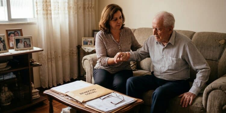 Família com renda de até R$ 1.621 por pessoa pode receber benefício de R$ 810,50 para cuidar de idoso em casa