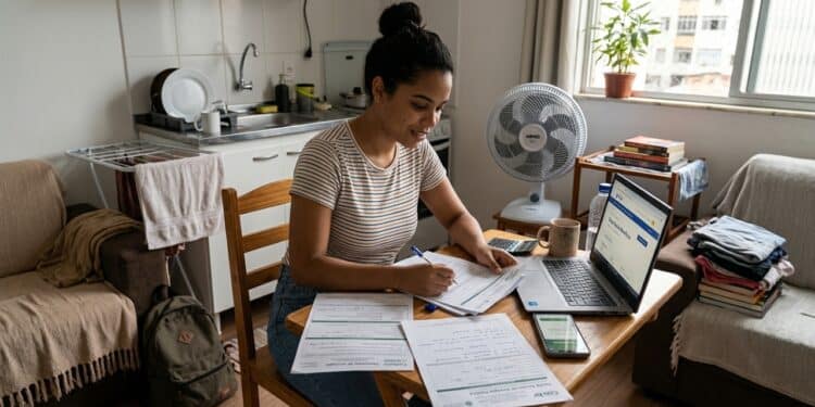 Fui atualizar meu cadastro no posto e isso ajudou a garantir os R$ 600 na conta digital mesmo morando sozinho