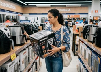 Melhor air fryer grande de 2026: 7 opções ideais para famílias e quem cozinha muito