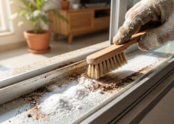 Aplicar bicarbonato de sódio nos trilhos das janelas: para que serve e por que os especialistas em limpeza recomendam