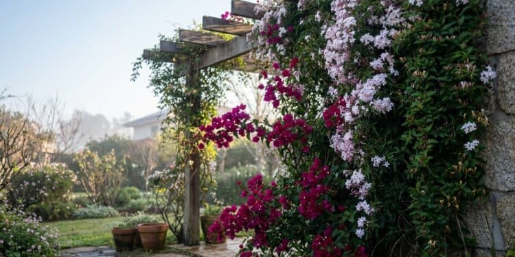 A trepadeira ideal para o inverno: resiste ao frio e enche seu jardim de flores
