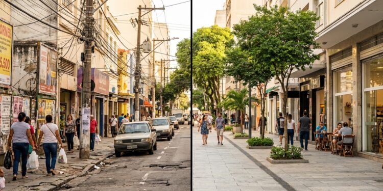 Nova legislação estabelece prazo de 5 anos para o enterramento de fios elétricos e promete deixar as ruas com aparência das dos EUA