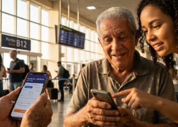 Medo de pagar caro no avião sumiu quando mostrei ao meu avô como pagar passagens por R$ 200