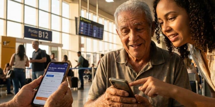 Medo de pagar caro no avião sumiu quando mostrei ao meu avô como pagar passagens por R$ 200