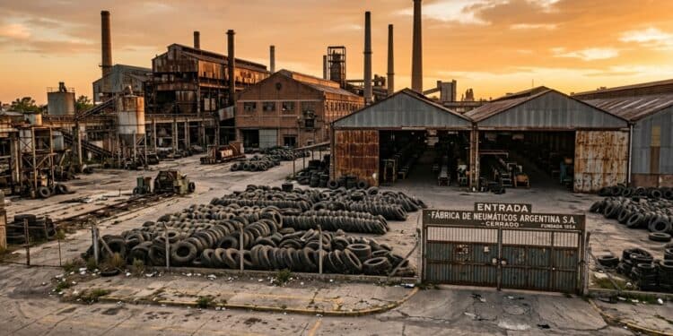 O dia em que a maior fábrica de pneus da Argentina fechou e ninguém acreditava no que estava acontecendo