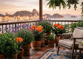 Lavanda e outras 5 plantas com flores para varanda suportam vento e até 6 horas de sol pleno em apartamentos