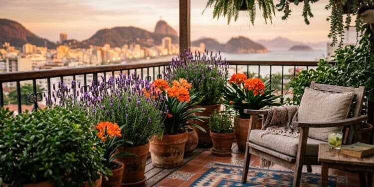 Lavanda e outras 5 plantas com flores para varanda suportam vento e até 6 horas de sol pleno em apartamentos