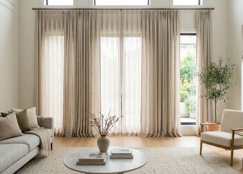 Ninguém te contou mas posicionar a cortina assim deixa o ambiente mais sofisticado