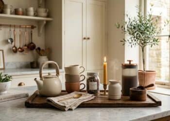 Estação de bem-estar: como transformar o canto do café com estética de bistrô