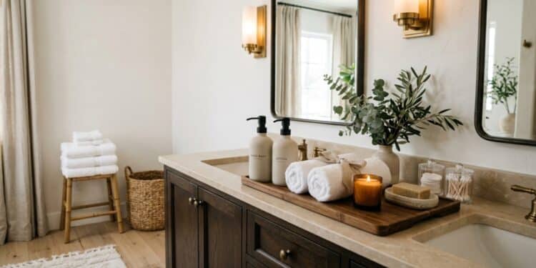 Banheiro de hotel 5 estrelas: mudanças invisíveis para transformar o seu sem trocar um azulejo