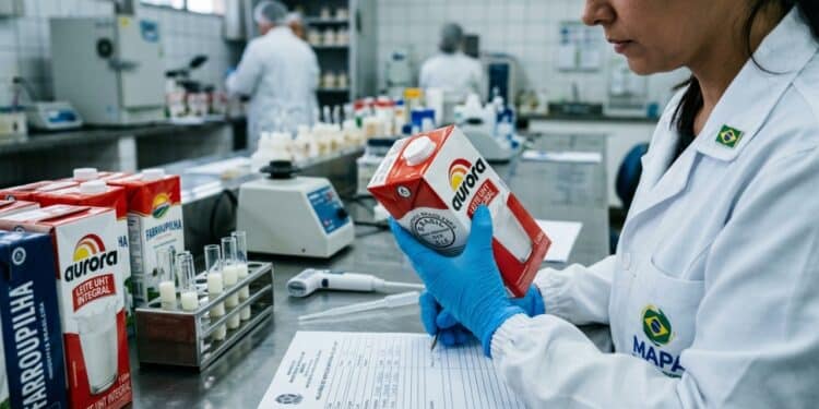 Marca popular de leite é suspensa pela Anvisa após fraude e consumidores entram em alerta