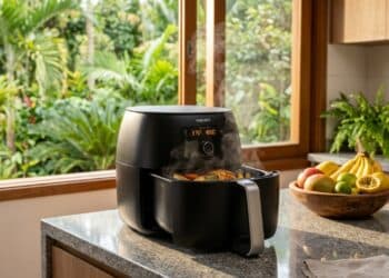 Quanto custa usar a air fryer todo dia na conta de luz e por que o valor pode sair menor do que você imagina