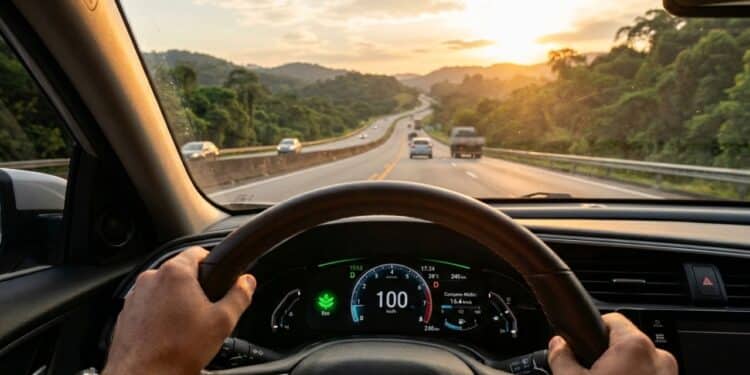 Motoristas que aceleram acima dessa velocidade podem perder até 3 litros a mais de gasolina