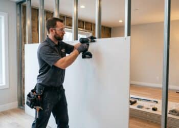 Adeus, parede de tijolo: a forma mais barata e bonita de dividir ambientes internos sem quebra-quebra