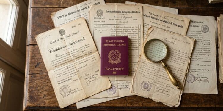 Lista de sobrenomes italianos comuns que podem indicar direito ao passaporte europeu