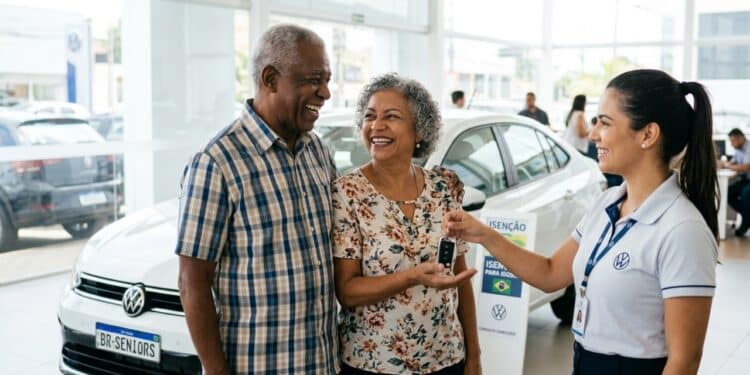 Idosos acima de 60 anos podem ganhar desconto na compra de carro novo em nova lei