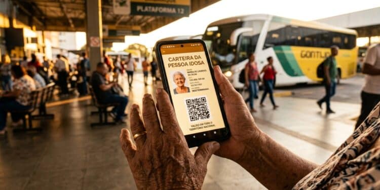 Lei em vigor garante passagens e benefícios para brasileiros acima dos 60 anos