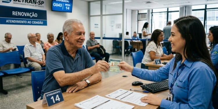 Saiu a lista dos estados que isentam a CNH para idosos no Brasil em 2026