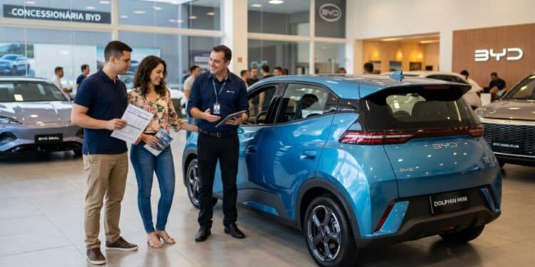 BYD Dolphin Mini passa a competir com carros populares após mudança de preço