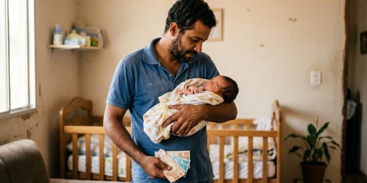 Nova lei do salário-paternidade anima pais trabalhadores e pais por conta própria em todo o Brasil