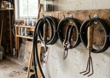 Dá para fazer organizador, suporte e decoração só com mangueira velha