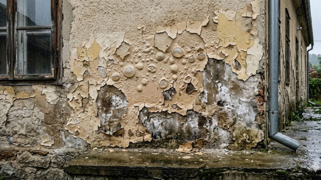 tinta óleo em paredes externas