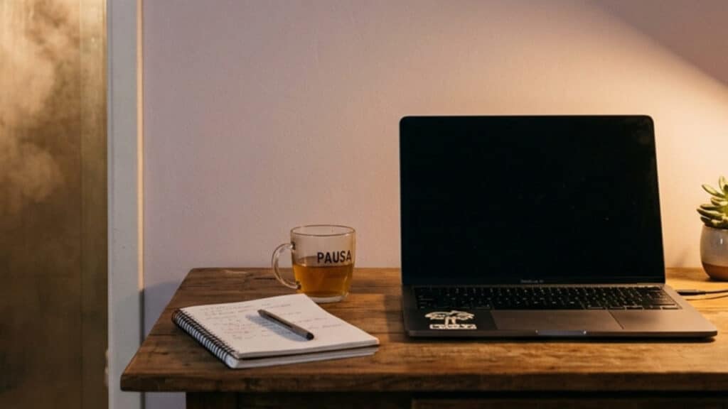 Desligar a mente do trabalho