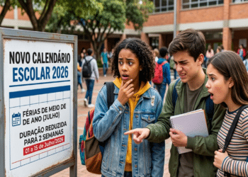 Governo lança NOVO calendário escolar em 2026: as férias de meio de ano agora serão menores