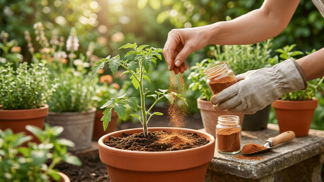 Espalhar canela em pó em vasos de plantas e no jardim, para que serve e por que jardineiros recomendam
