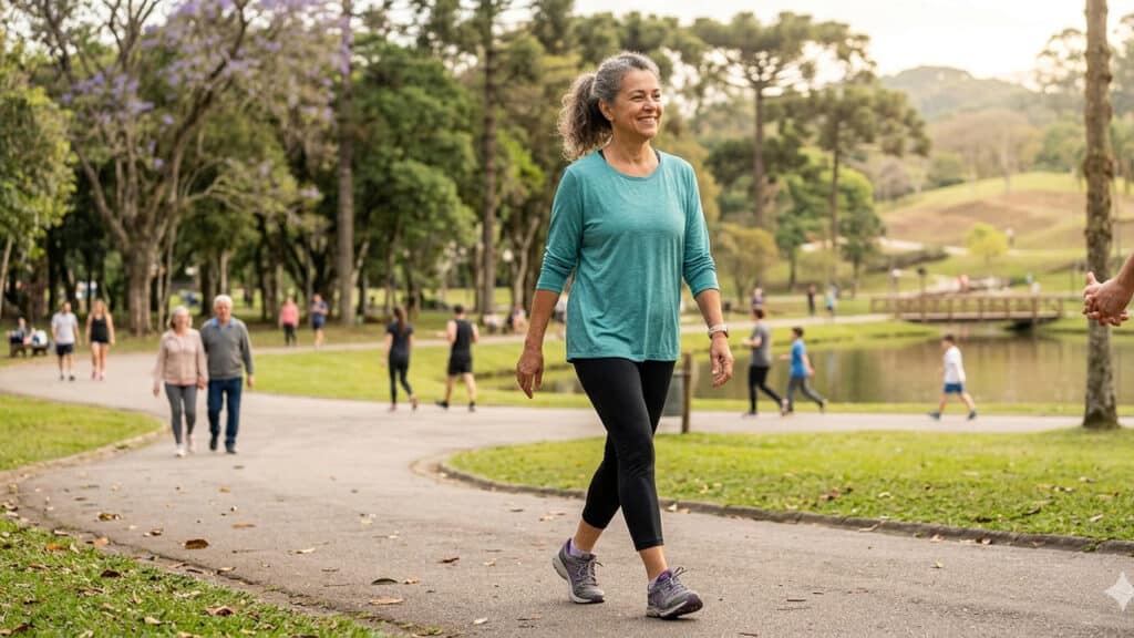 exercícios leves após os 50 anos