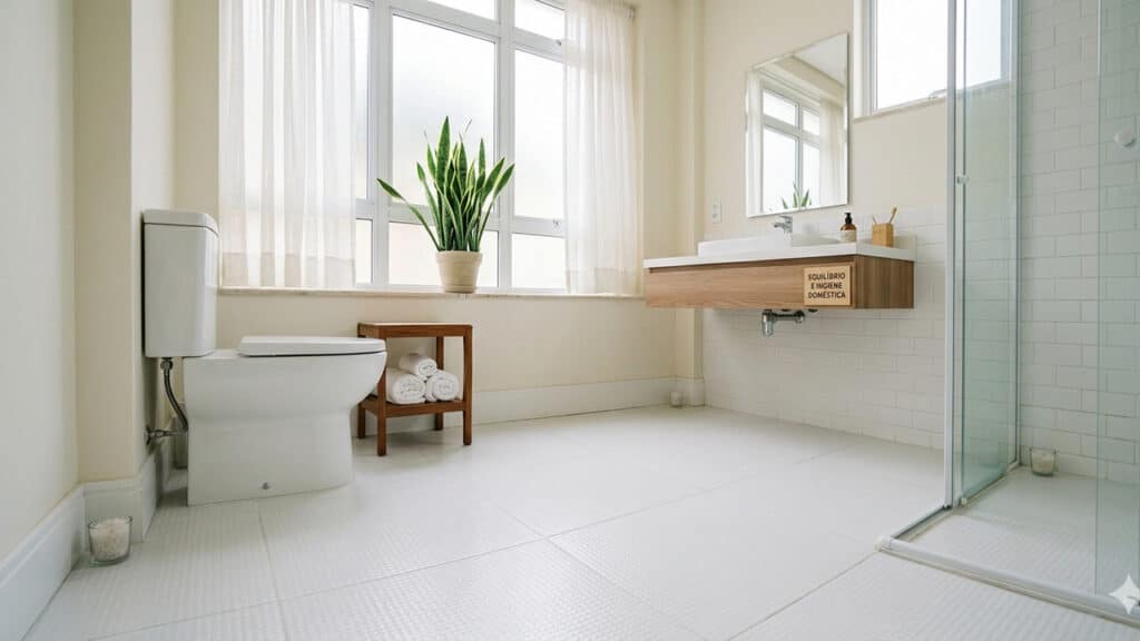 sal grosso no banheiro