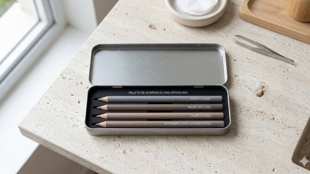 maquiagem para grisalhas