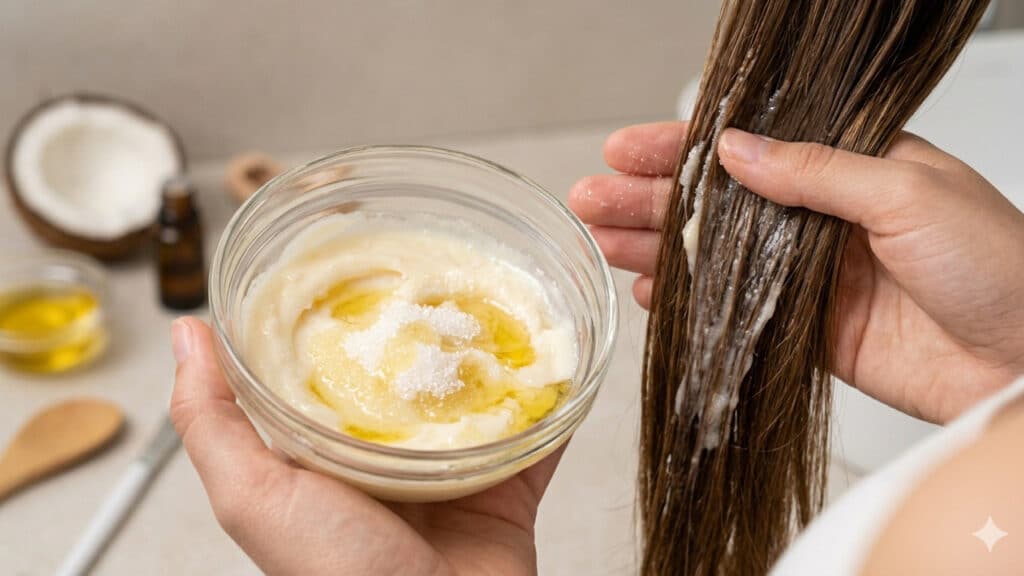 selamento capilar caseiro