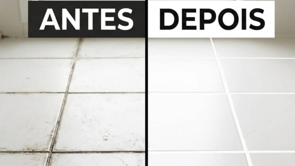 Limpar rejunte encardido